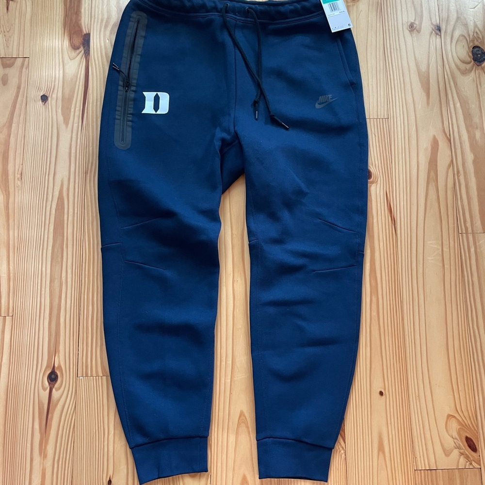 Nike Duke Blue Joggers with Black Accents Team Issued